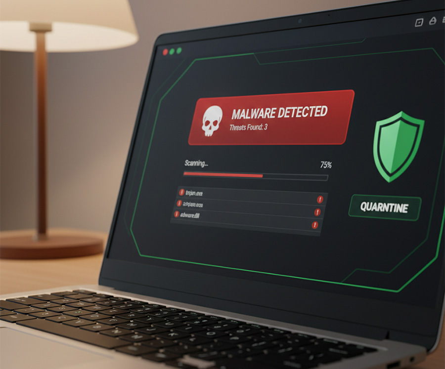 how do you know you need computer virus repair