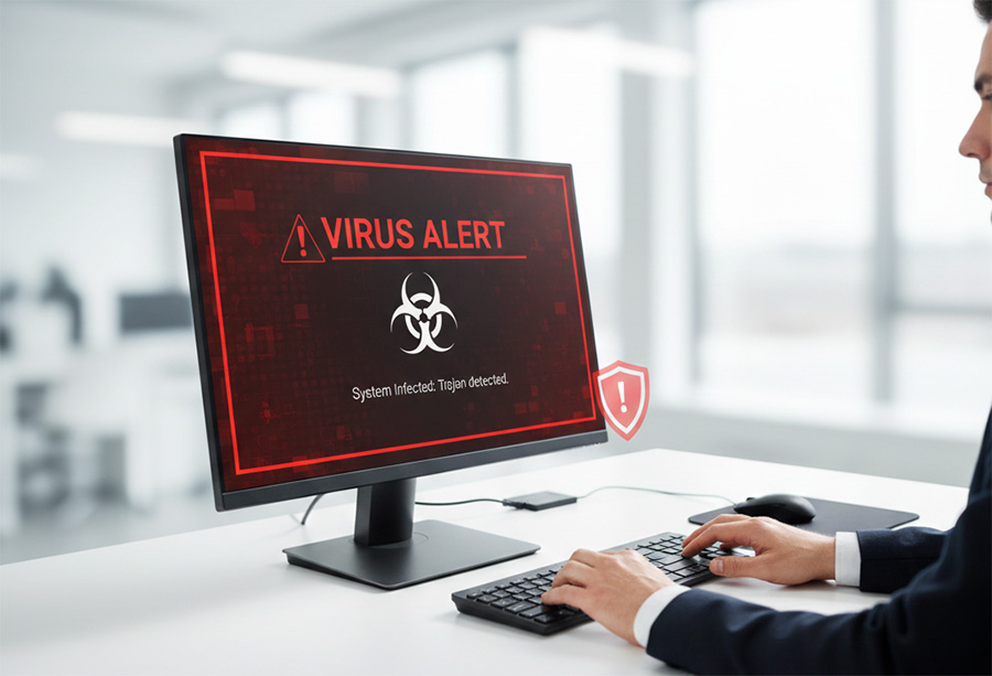 when you need computer virus repair