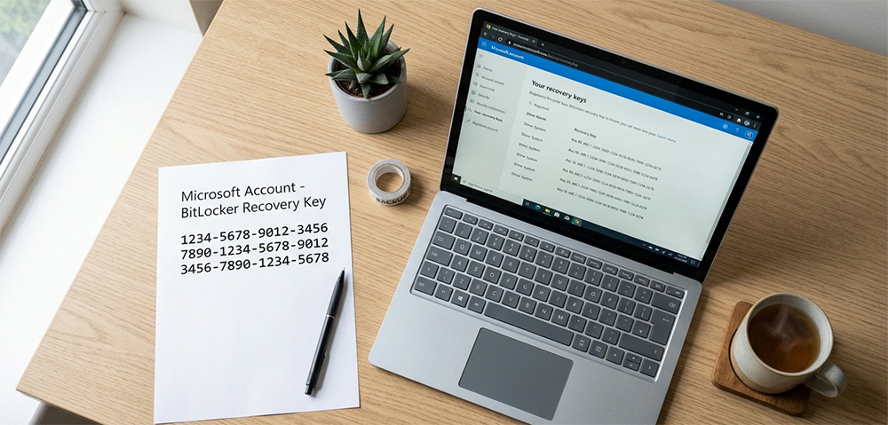 A hard drive wrapped in chains showing why how to backup Windows protects your data