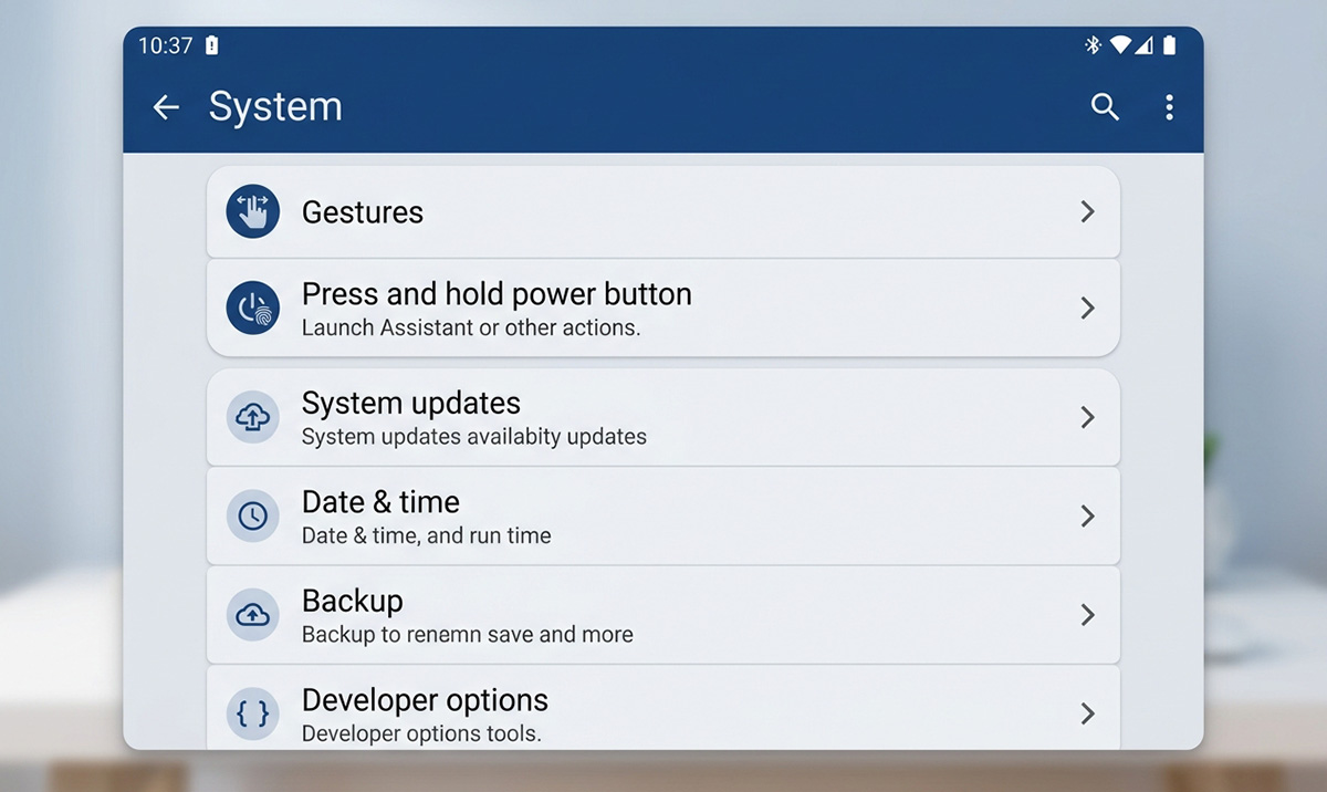 Settings menu path for how to disable Gemini on Android