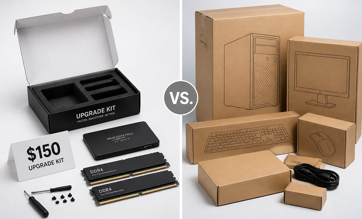 Cost comparison chart helps you upgrade or buy a new PC wisely 